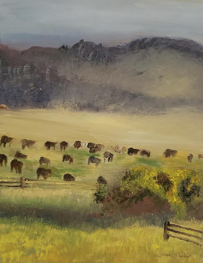 On the Range Painting by Joseph Eisenhart