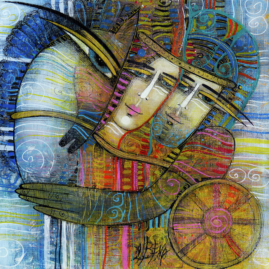 On The Road Painting by Albena Vatcheva