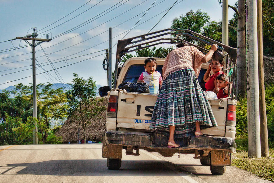 On the roads of Guatemala Photograph by Tatiana Travelways