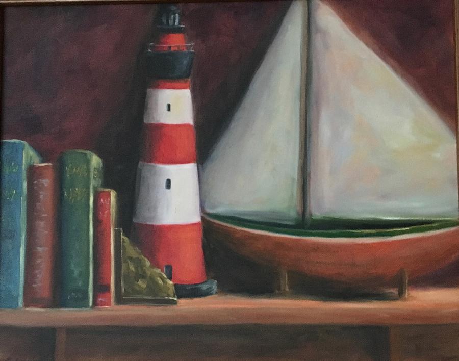 On the Shelf Painting by Will Germino