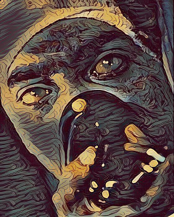 On The Ventilator Mixed Media by Al Terego - Fine Art America