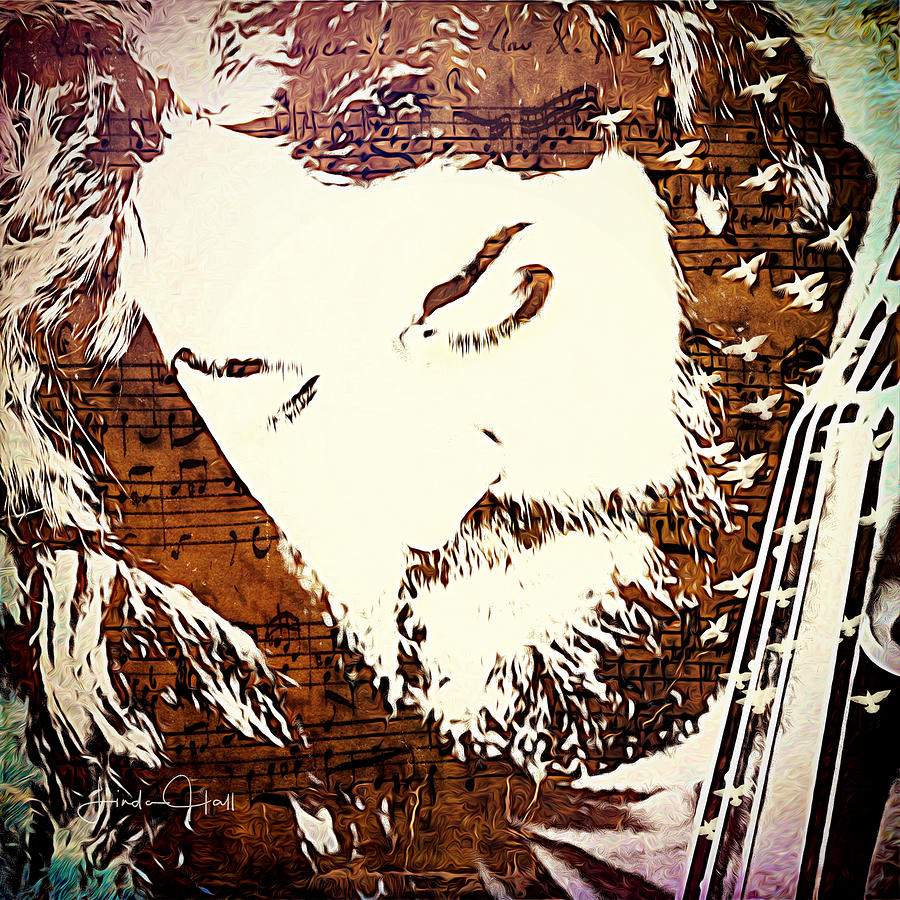 On the Wings of Music Digital Art by Linda Lee Hall On the Wings of Music Digital Art by Linda Lee Hall