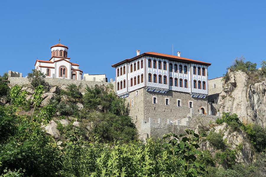 On Top of the Hill - a Byzantine Church and a Revival House with Fab Views Photograph by Georgia Mizuleva