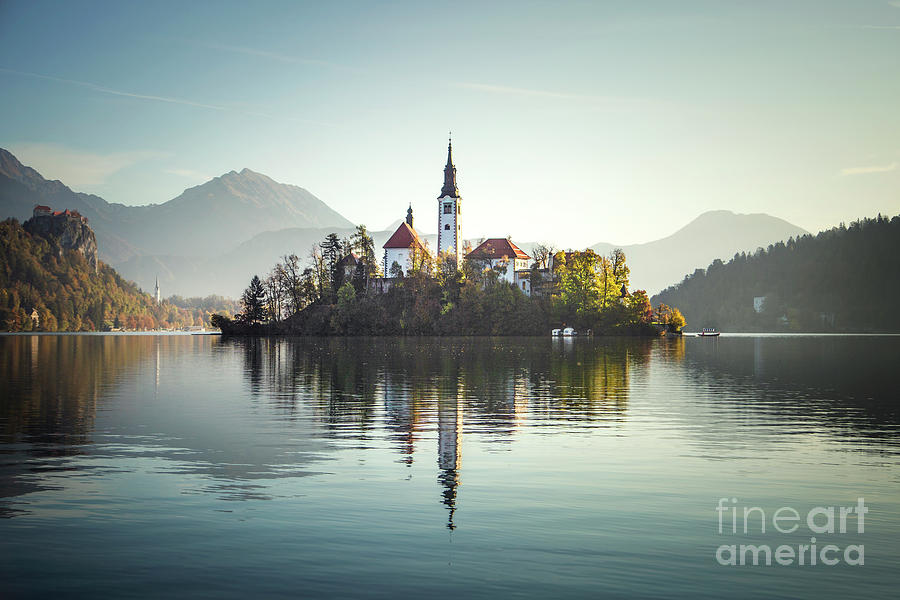 Once Upon A Lake Photograph by Evelina Kremsdorf