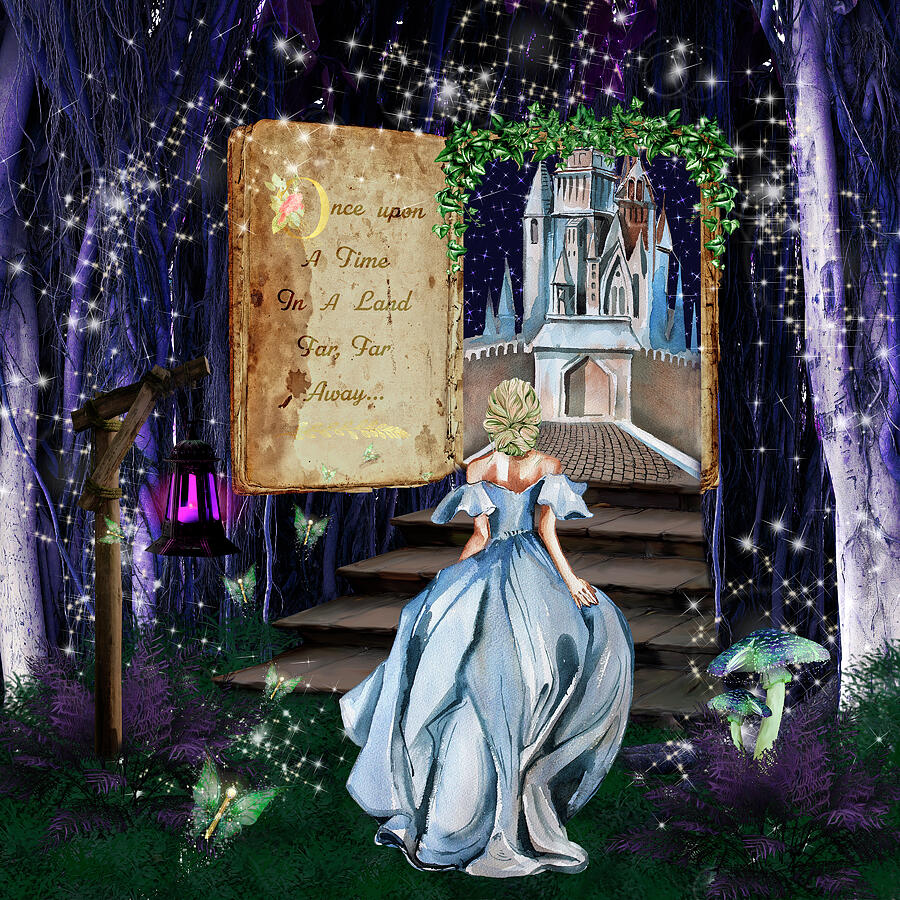 Once Upon a Time Digital Art by Dru Kuhlman Once Upon a Time Digital Art by Dru Kuhlman