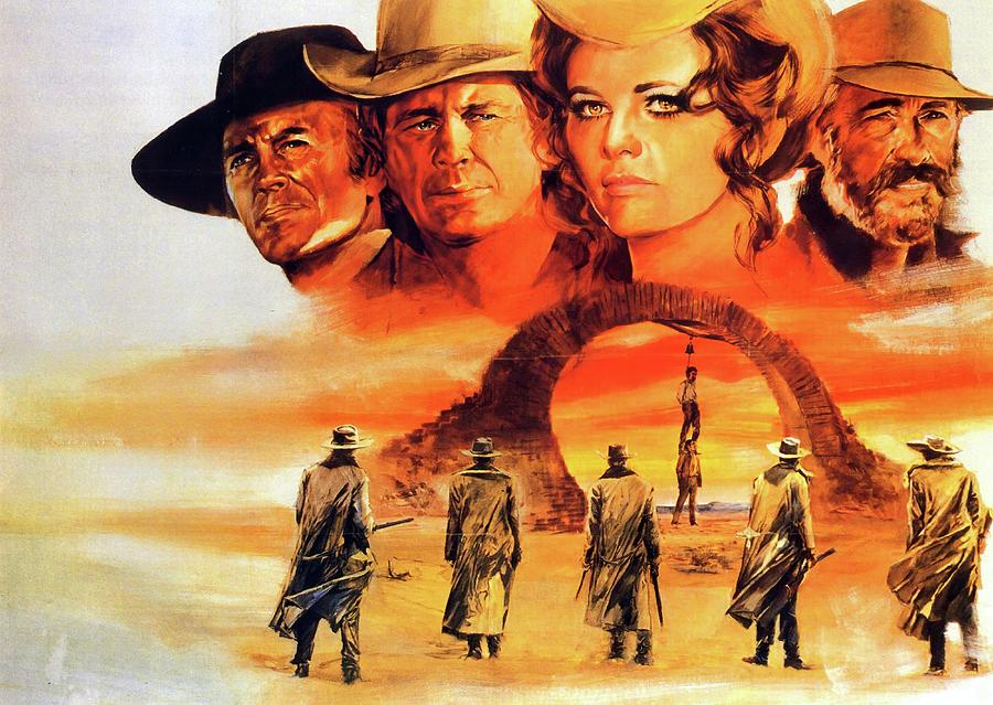 Once Upon a Time in the West, 1968, movie poster painting Painting by Movie World Posters