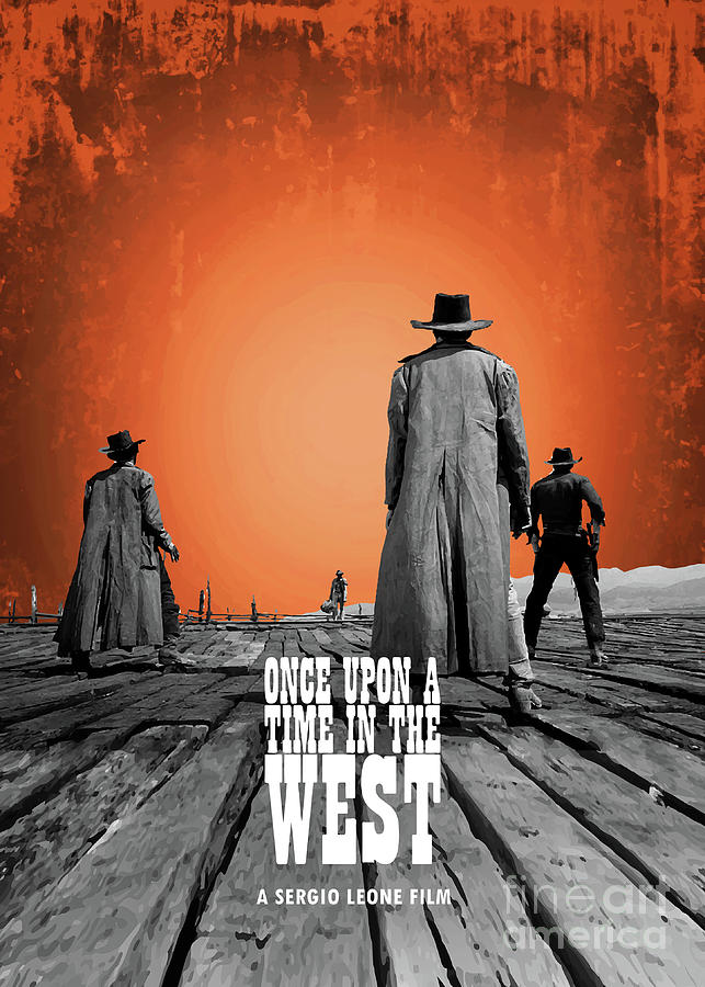 Movie Poster Digital Art - Once Upon A Time In The West by Bo Kev