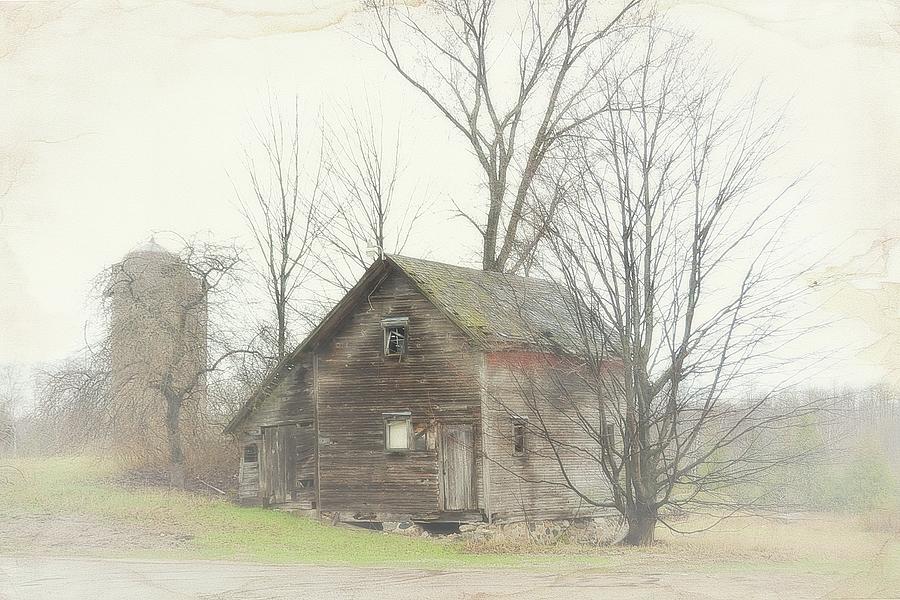 Vintage Digital Art - Once Upon A Time There Was a House by Toni Abdnour