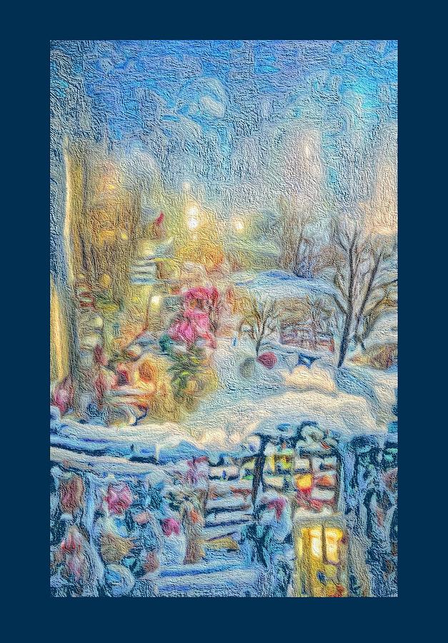Once Upon a Winter Dream Digital Art by Diane Lindon Coy
