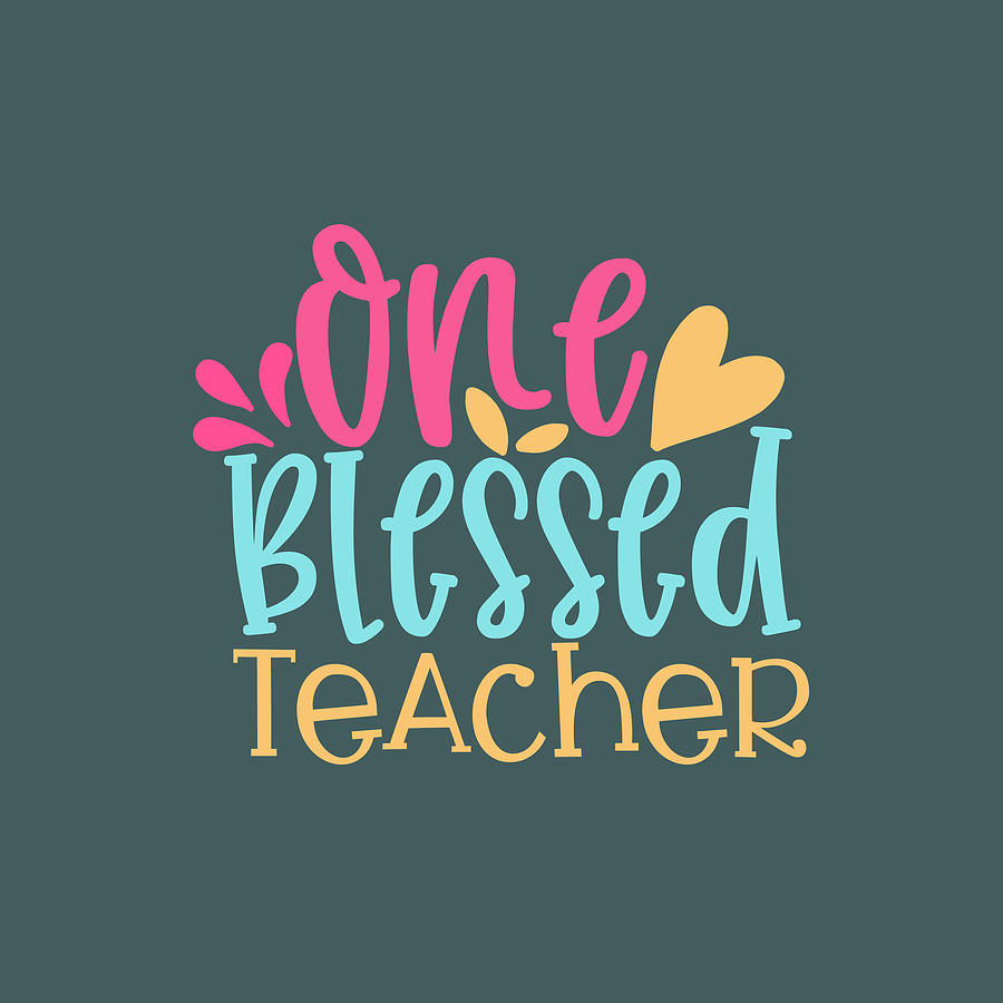 One Blessed Teacher Drawing by Anh Nguyen - Fine Art America