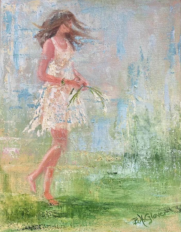 One Breezy Day Painting by Barbara Hammett Glover