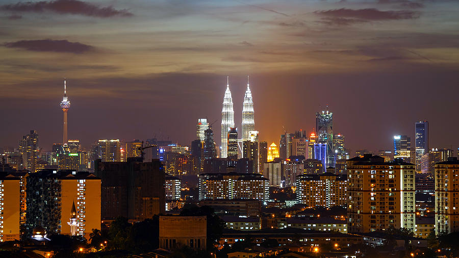 One day gone at Kuala Lumpur Photograph by Shaifulzamri