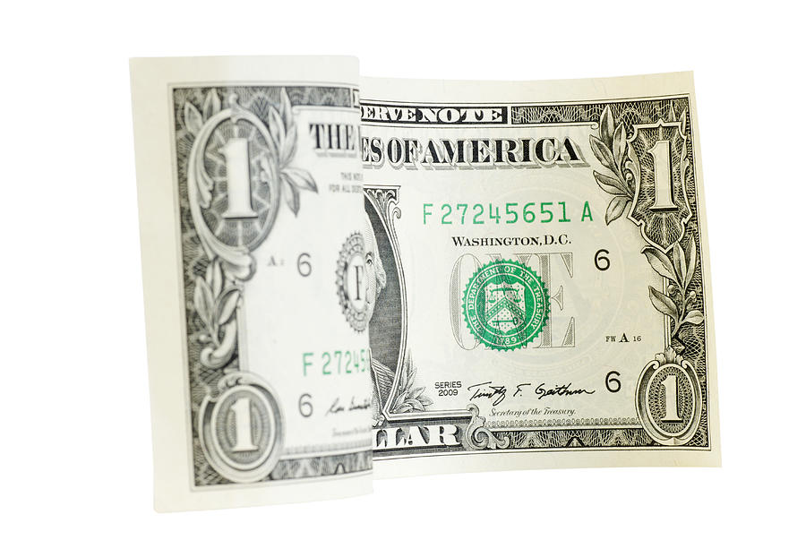One Dollar Bill Photograph by Robert Kirk