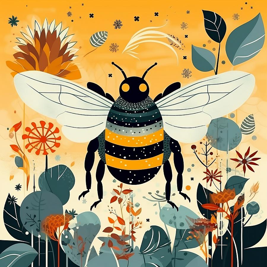 One for the Bee Keepers Digital Art by Karyn Robinson