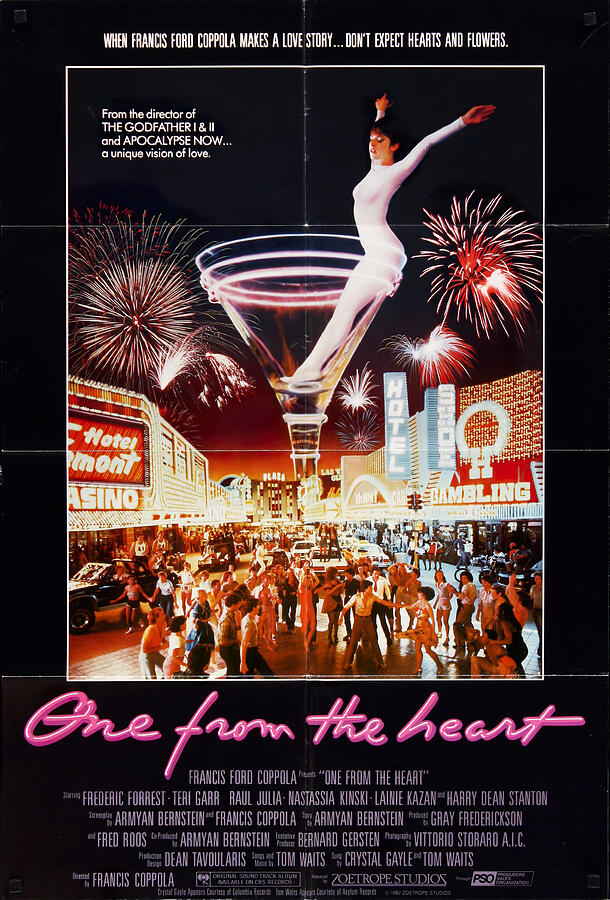 Teri Garr Mixed Media - One From the Heart, 1982, synopsis by Movie World Posters