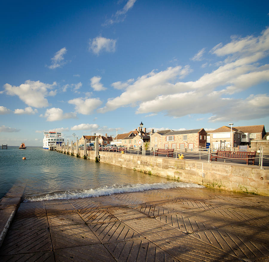 One golden evening in Yarmouth Photograph by s0ulsurfing - Jason Swain