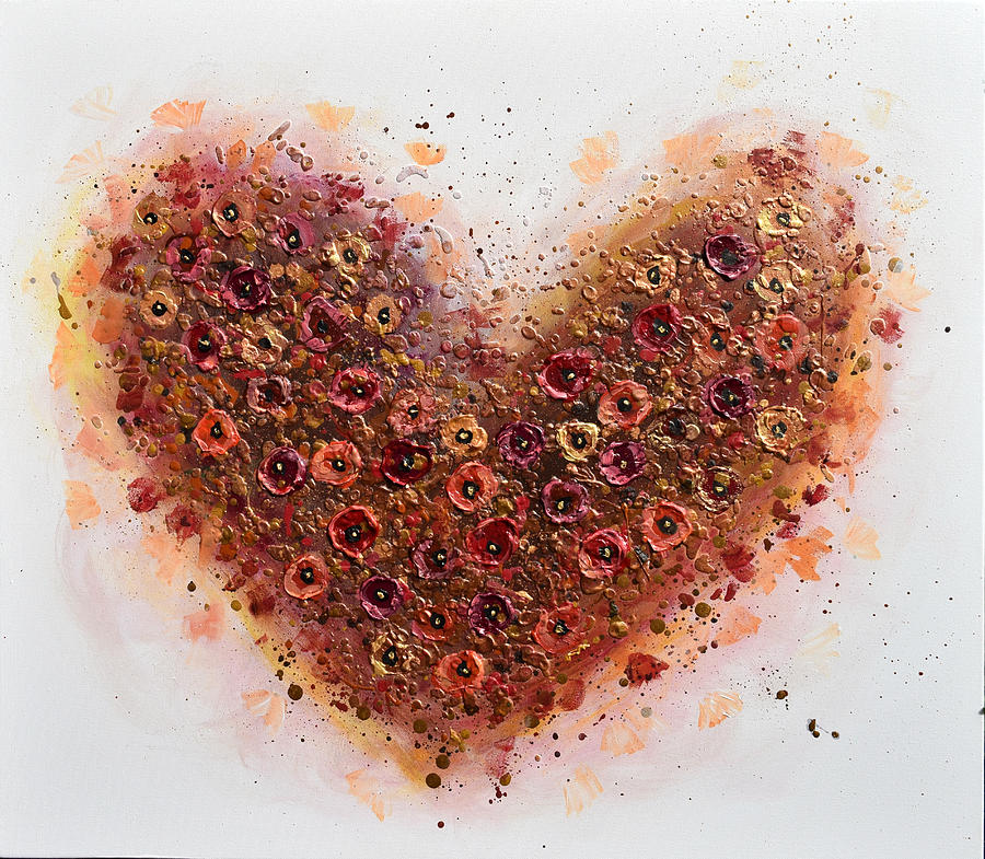 One Love Painting by Amanda Dagg