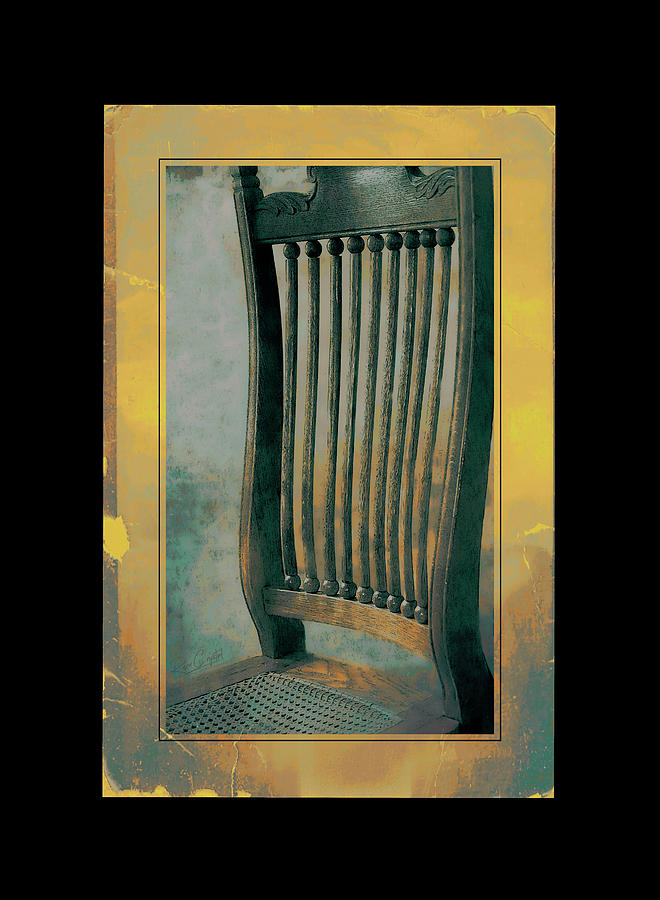 One Old Oak Chair Photograph by Rene Crystal