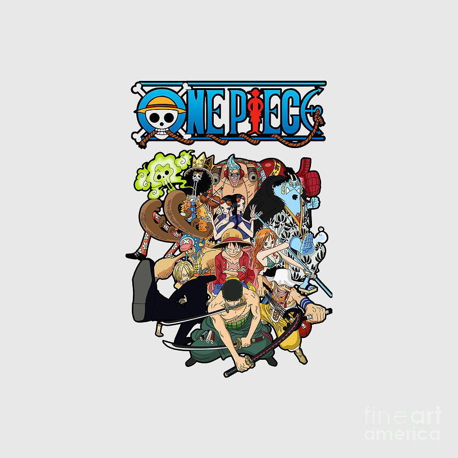 One Piece Crew Drawing by Icha Kuswandari - Fine Art America