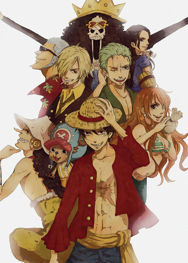 One piece Digital Art by Hardy Goyette