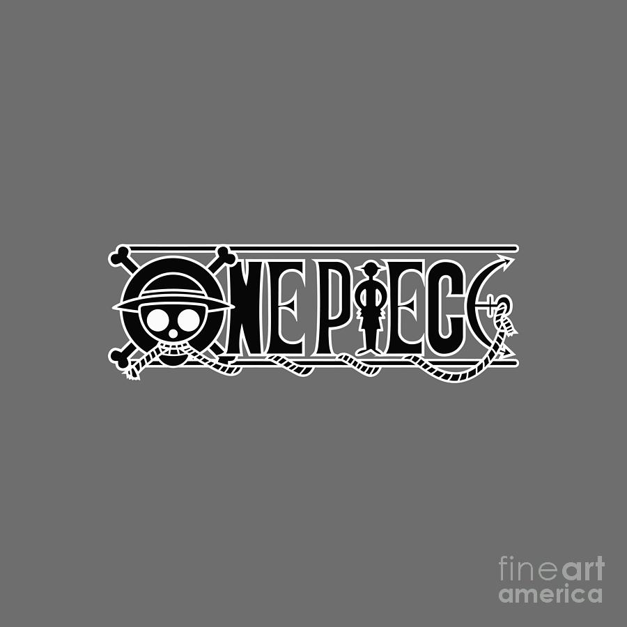 One Piece Logo Drawing by Wasis Wibisono - Fine Art America