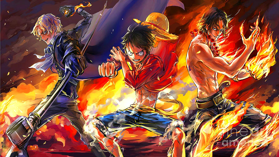 Voador  Ace and luffy, One piece ace, One piece luffy