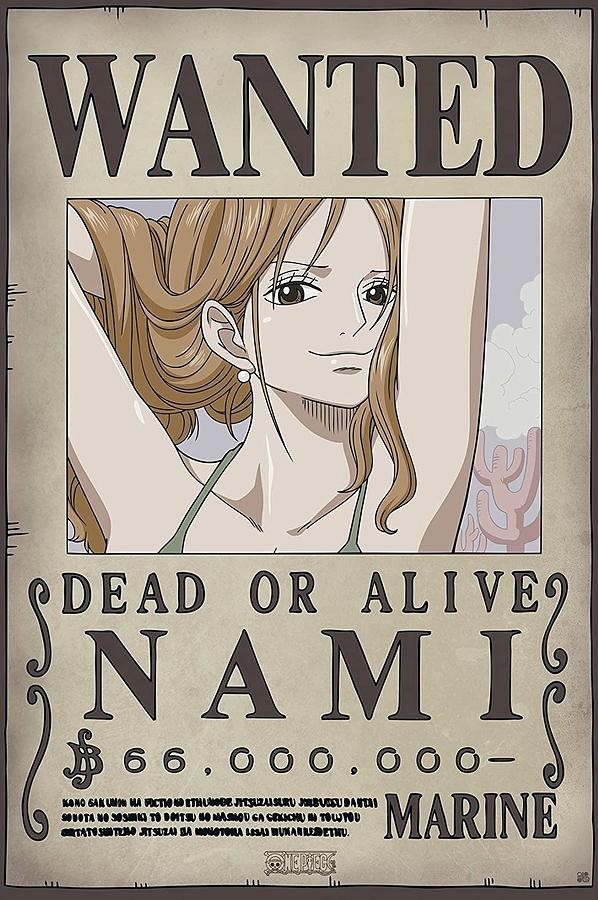 One Piece - Nami Original Digital Art Photographic Print for Sale