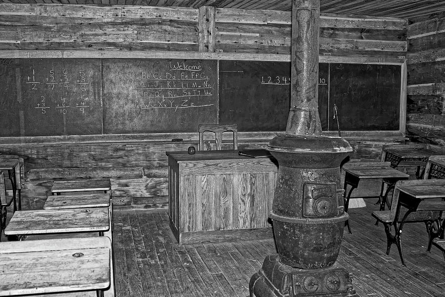 Brush Mountain One Room School  Photograph by Sally Weigand