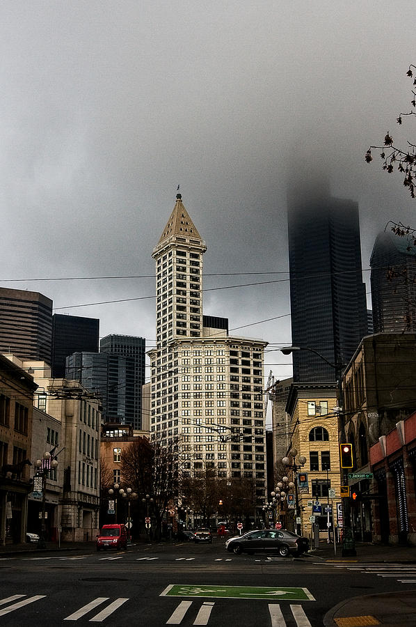 One Seattle Skyline Photograph