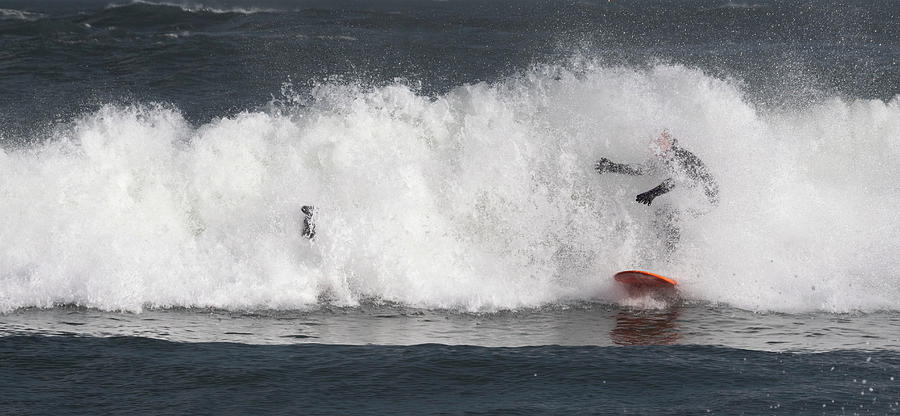 One Through, One Wipeout Photograph by David Kay
