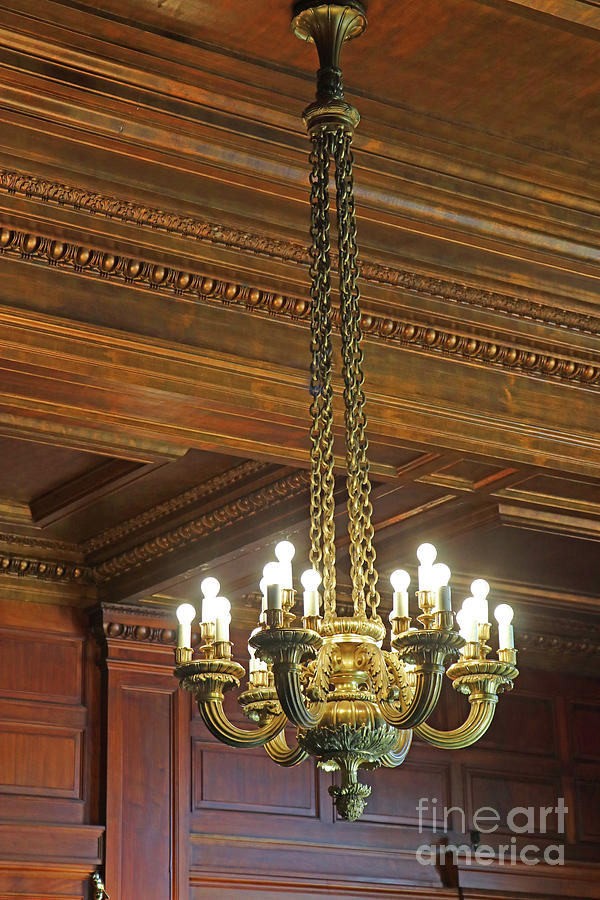 One Ton Chandelier in Kentucky Supreme Court 9753 Photograph by Jack Schultz
