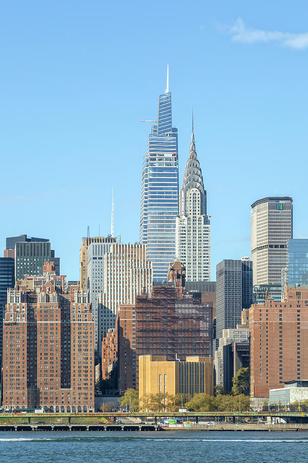 One Vanderbilt and Chrysler Buildings Photograph by Cate Franklyn