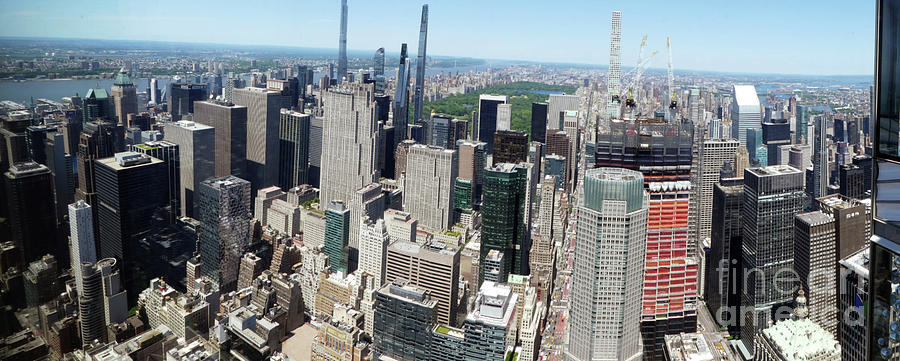 One Vanderbilt and the Spectacular Views - Panoramic view  Photograph by Steven Spak