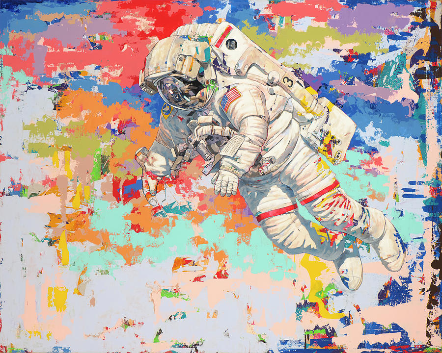 Space Painting - One With The Universe by David Palmer