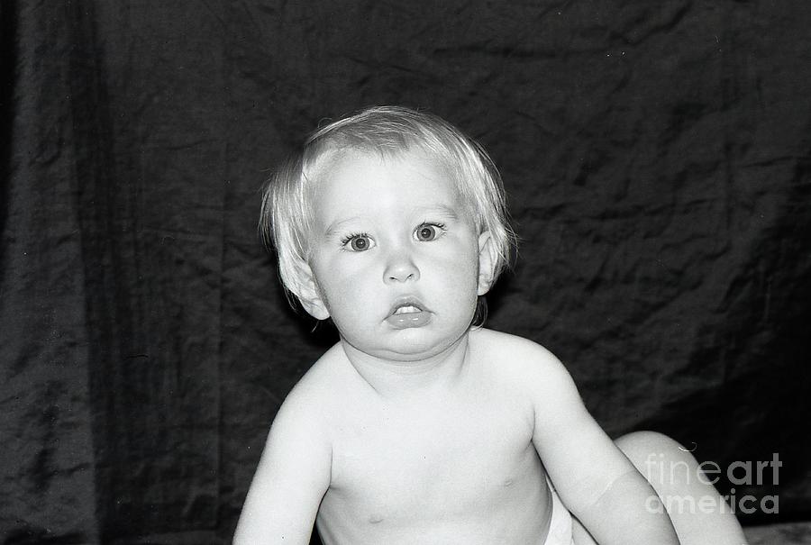 One Year Old Boy Photograph By David Fowler Pixels