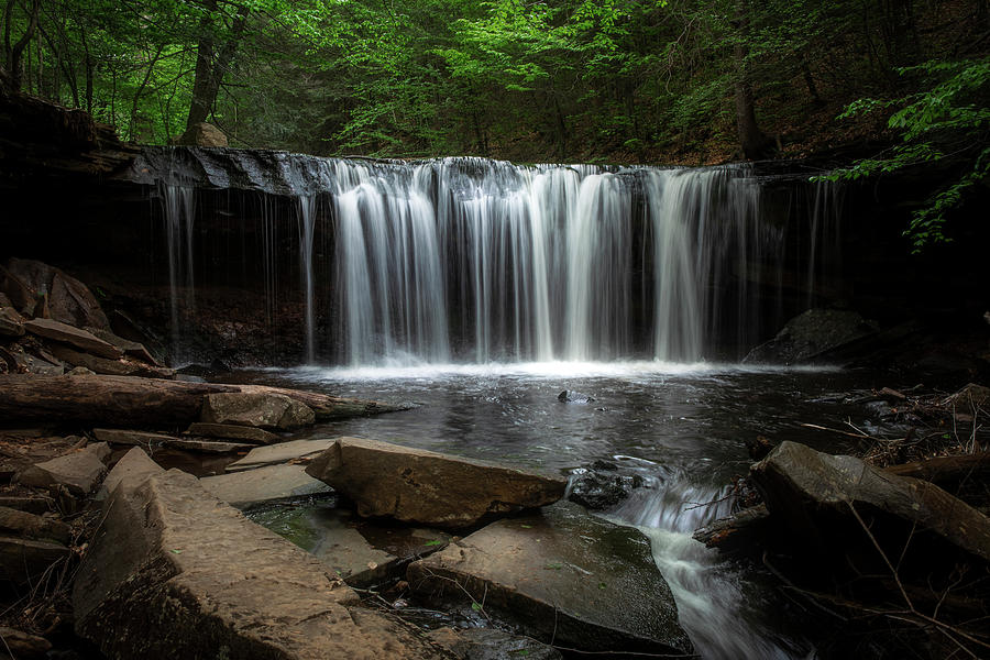 Oneida Falls Ricketts Glen State Park Photograph by Dan Sproul