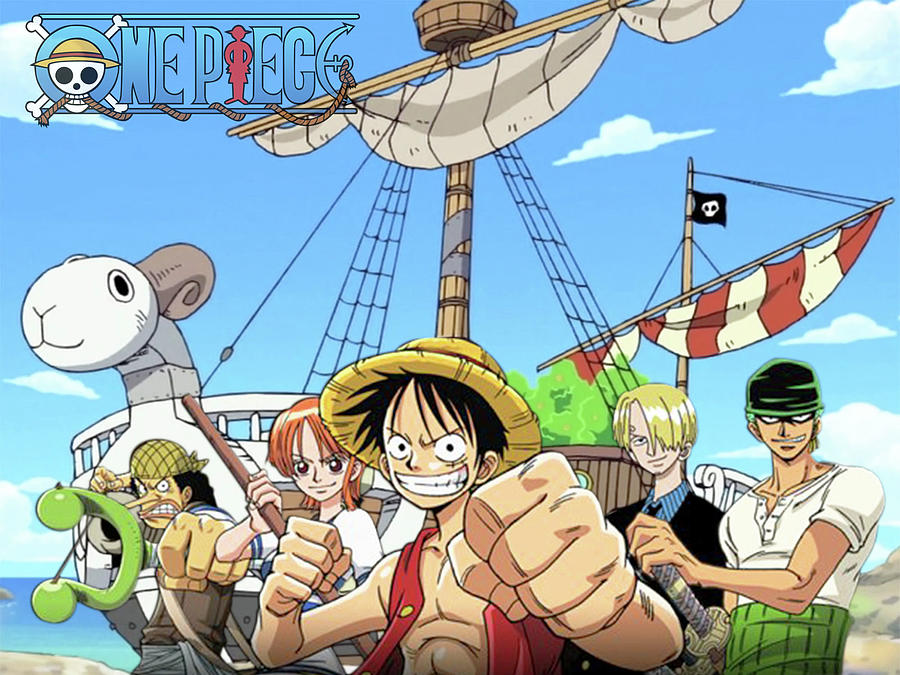Onepiece Digital Art By Bluekoala