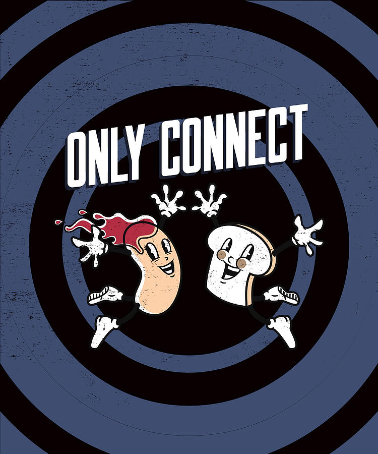 Only Connect Poster love Painting by Alex Mohammed - Fine Art America