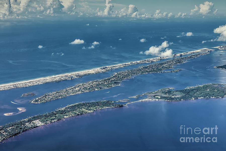 Ono Island SouthWest Photograph by Gulf Coast Aerials -