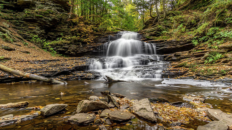 Onondaga Falls Photograph by Randy Mower - Fine Art America