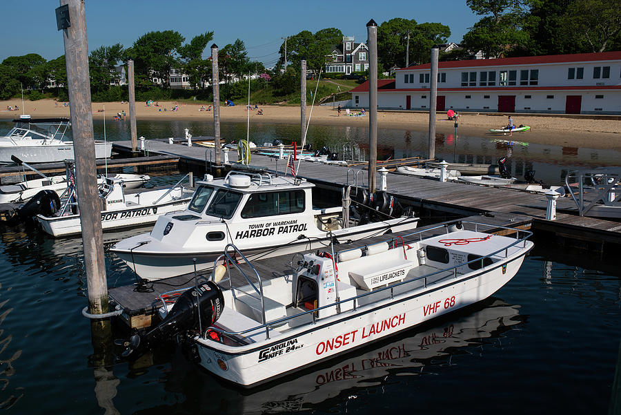 Onset Beach Boats Buzzards Bay Cape Cod Wareham MA Photograph by Toby McGuire