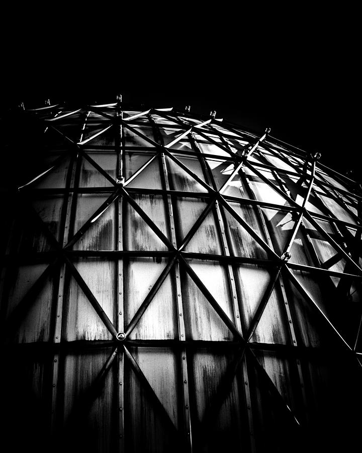 Abstract Photograph - Ontario Place Cinesphere 2 Toronto Canada by Brian Carson