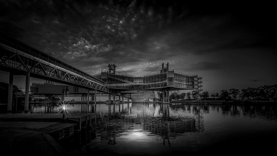 Architecture Photograph - Ontario Place Cinesphere Early Morning by Kg Sambrano
