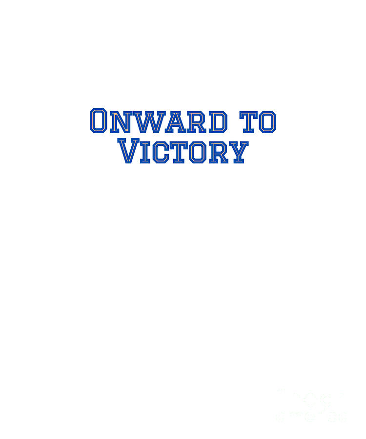 Onward To Victory Nd Fight Song Digital Art