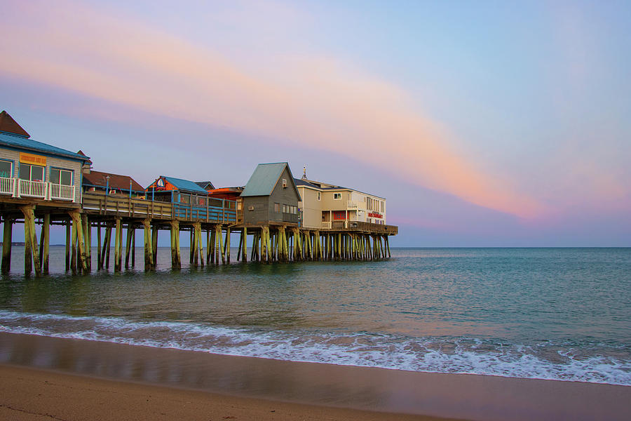 OOB Pier and Pink Sky Photograph by Jennifer Egan - Fine Art America