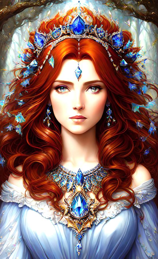 Oona, queen of the fairies Digital Art by Ruth's other Artistic vision ...