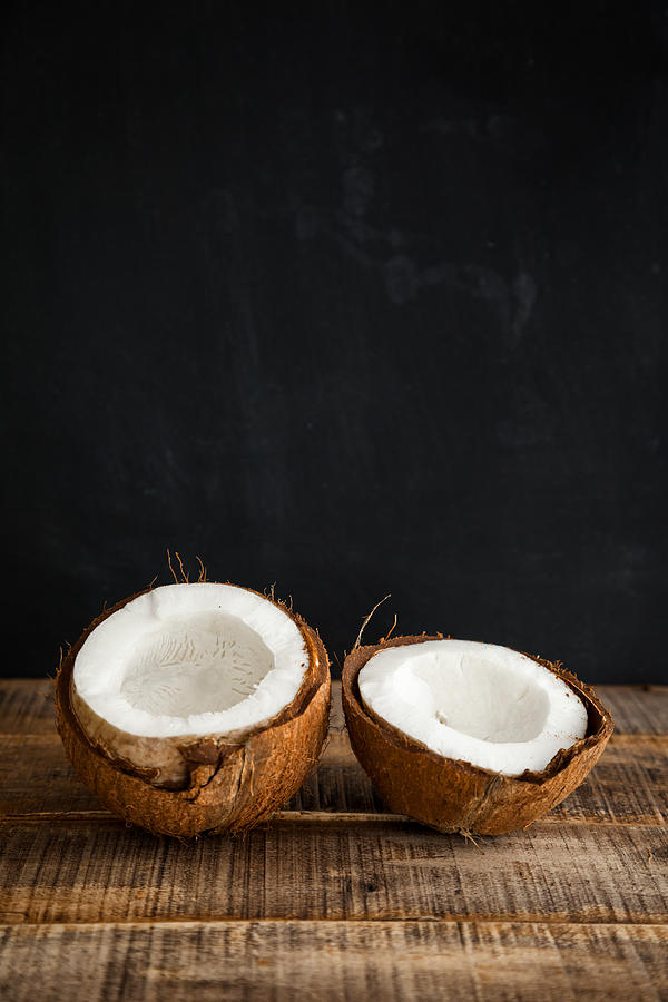 Open coconut Photograph by Flavia Morlachetti