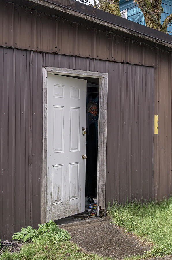 Open Doorway Glimpse Photograph by Bill Posner