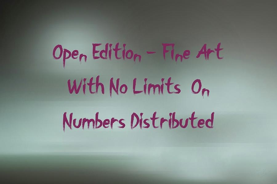 Open Edition - No Limit - Edition Mixed Media by Donald Keith
