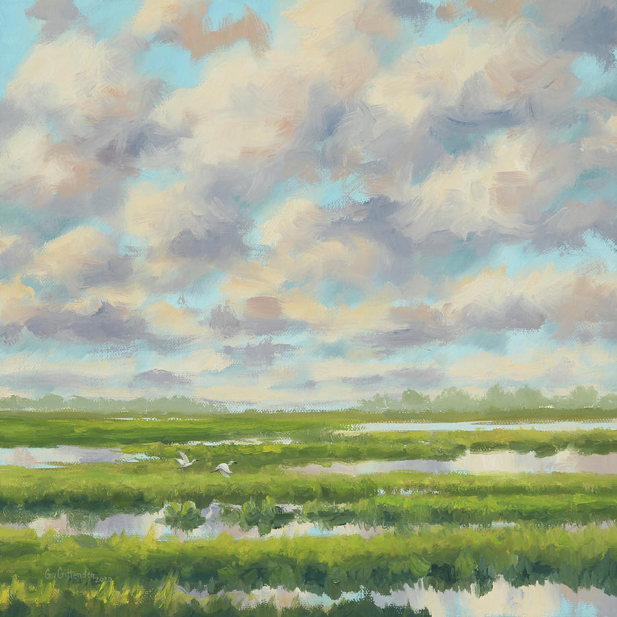 Open Marsh Painting